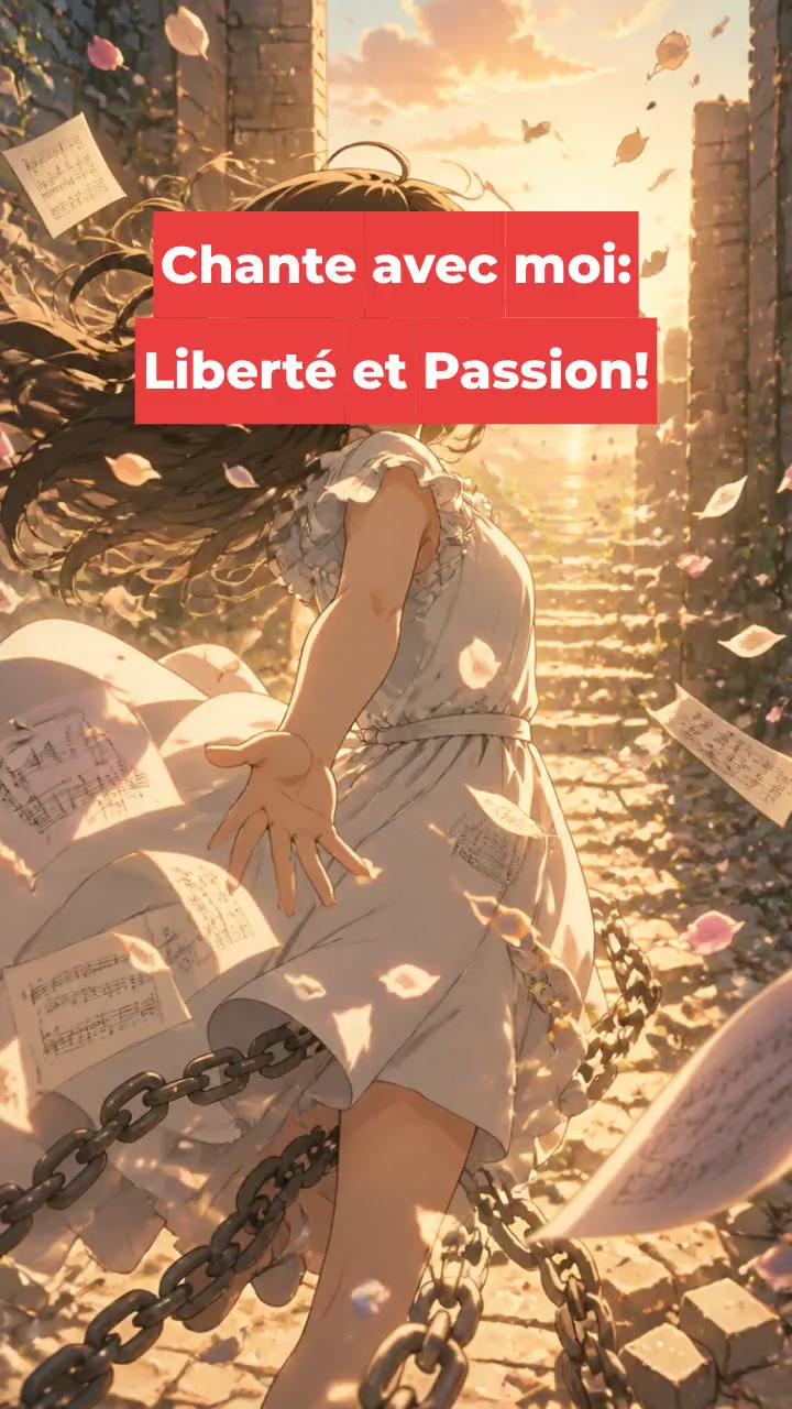 Chante avec moi: Liberté et Passion!