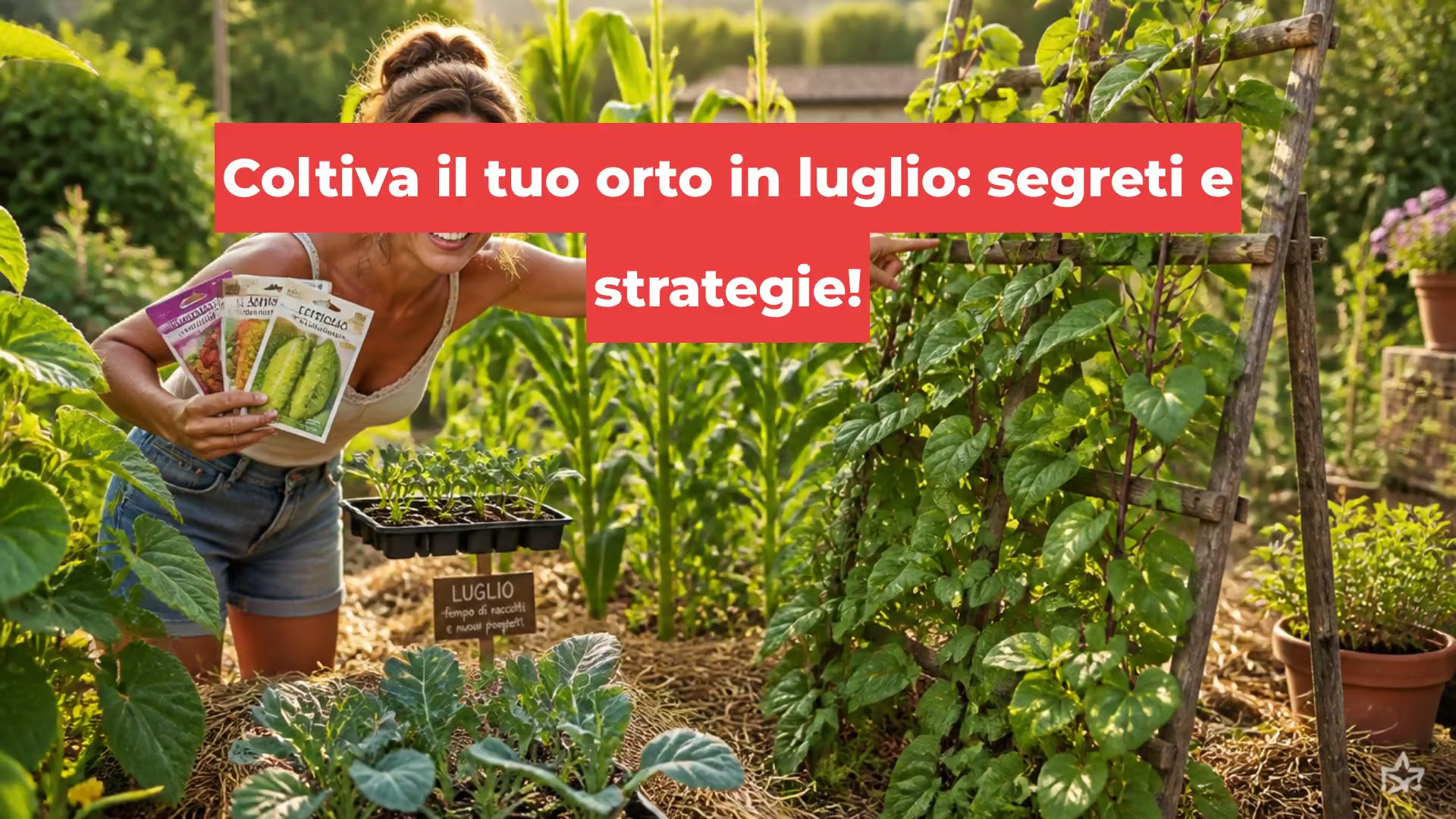 Coltiva il tuo orto in luglio: segreti e strategie!