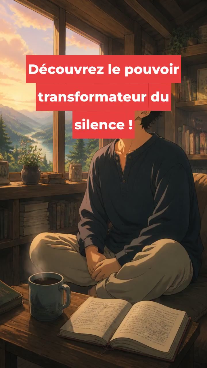 Découvrez le pouvoir transformateur du silence !