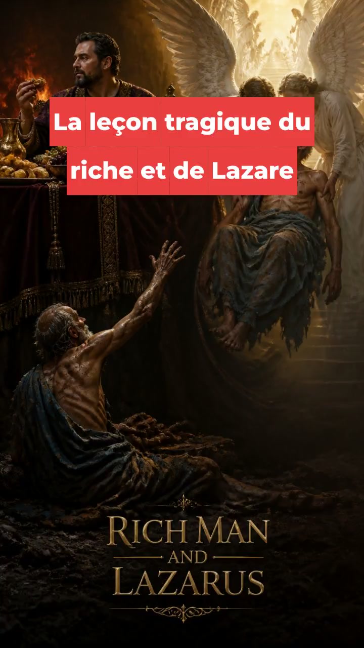 La leçon tragique du riche et de Lazare