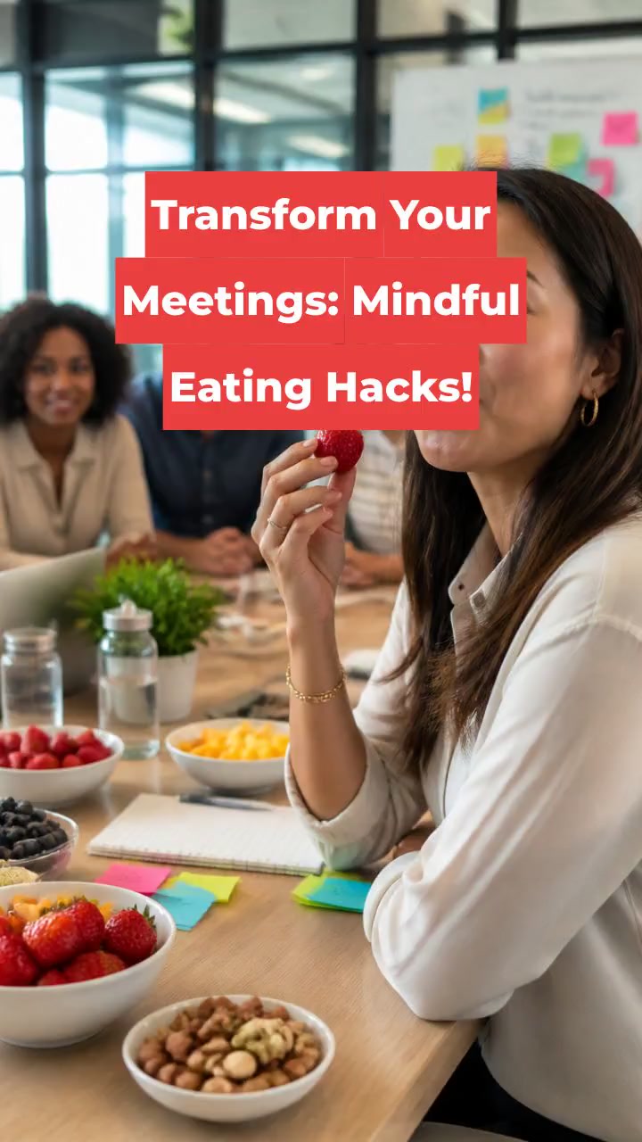 Transform Your Meetings: Mindful Eating Hacks!