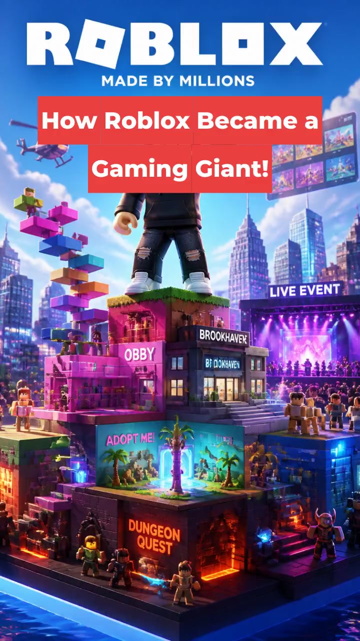How Roblox Became a Gaming Giant!