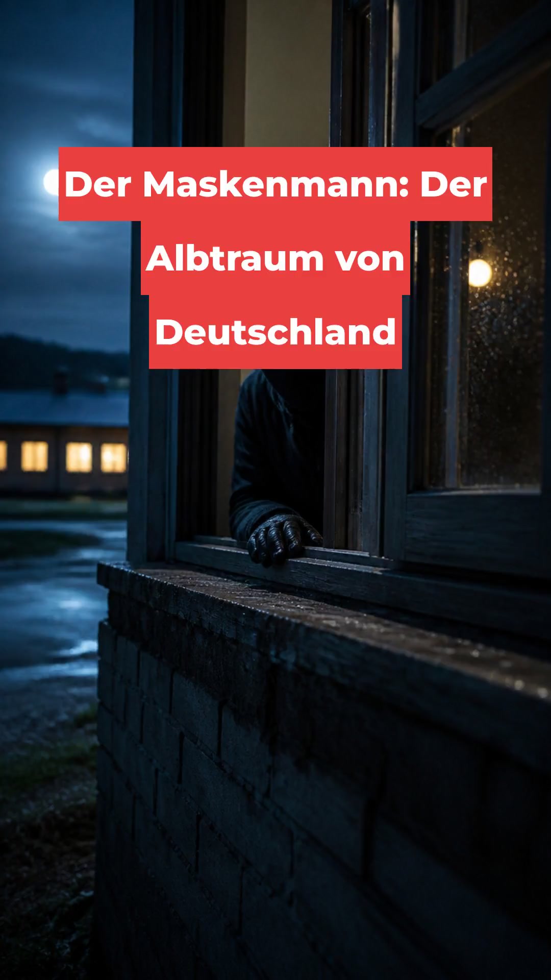 Der Maskenmann: Der Albtraum von Deutschland