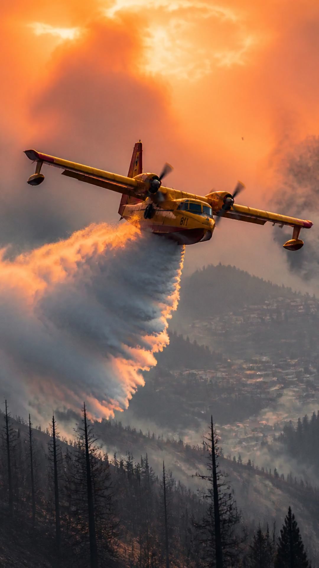 Héros du ciel : Hommage aux pilotes de Canadair
