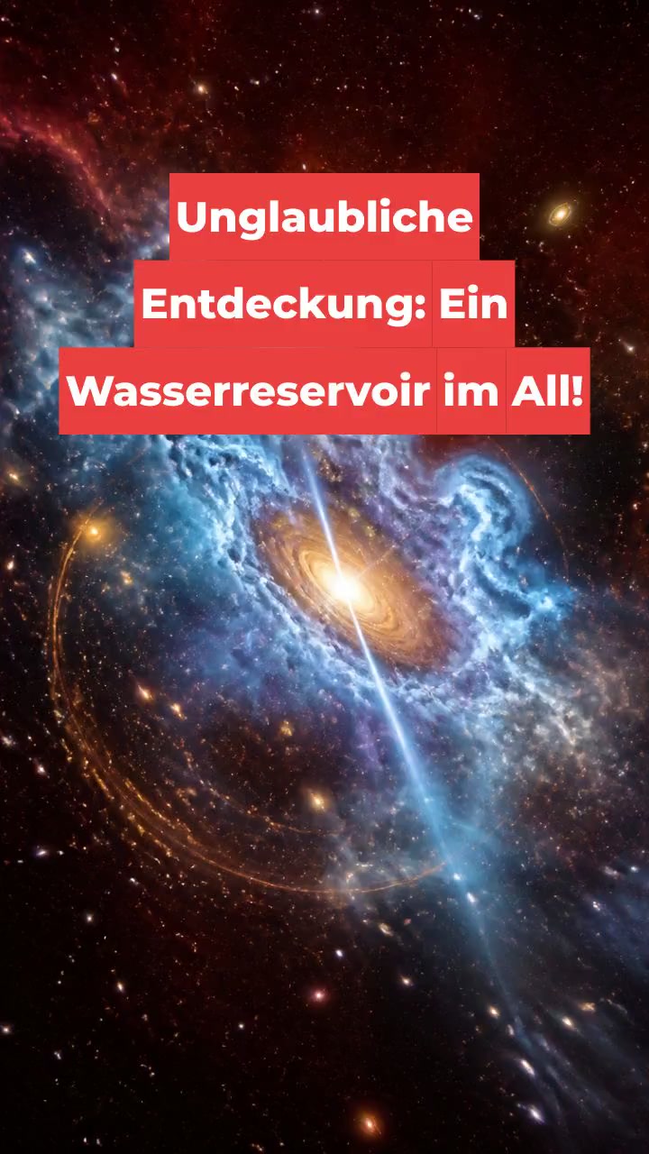Unglaubliche Entdeckung: Ein Wasserreservoir im All!