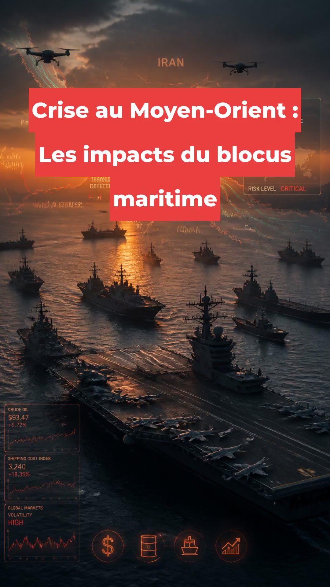 Crise au Moyen-Orient : Les impacts du blocus maritime