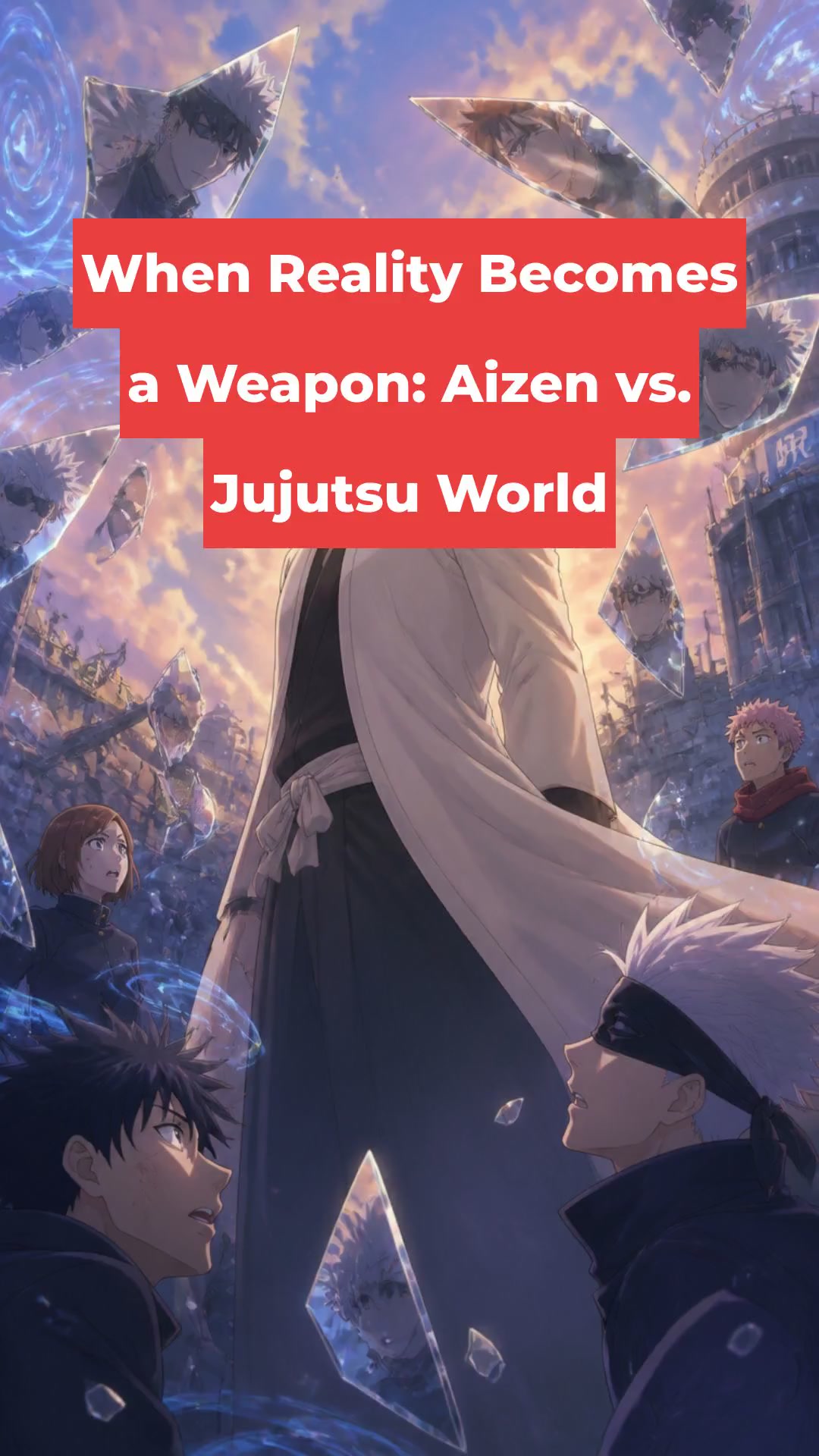 When Reality Becomes a Weapon: Aizen vs. Jujutsu World