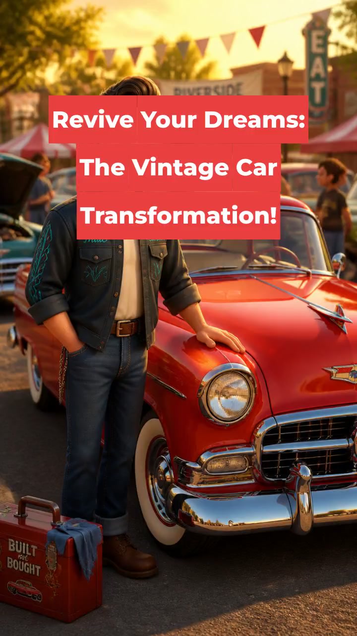 Revive Your Dreams: The Vintage Car Transformation!
