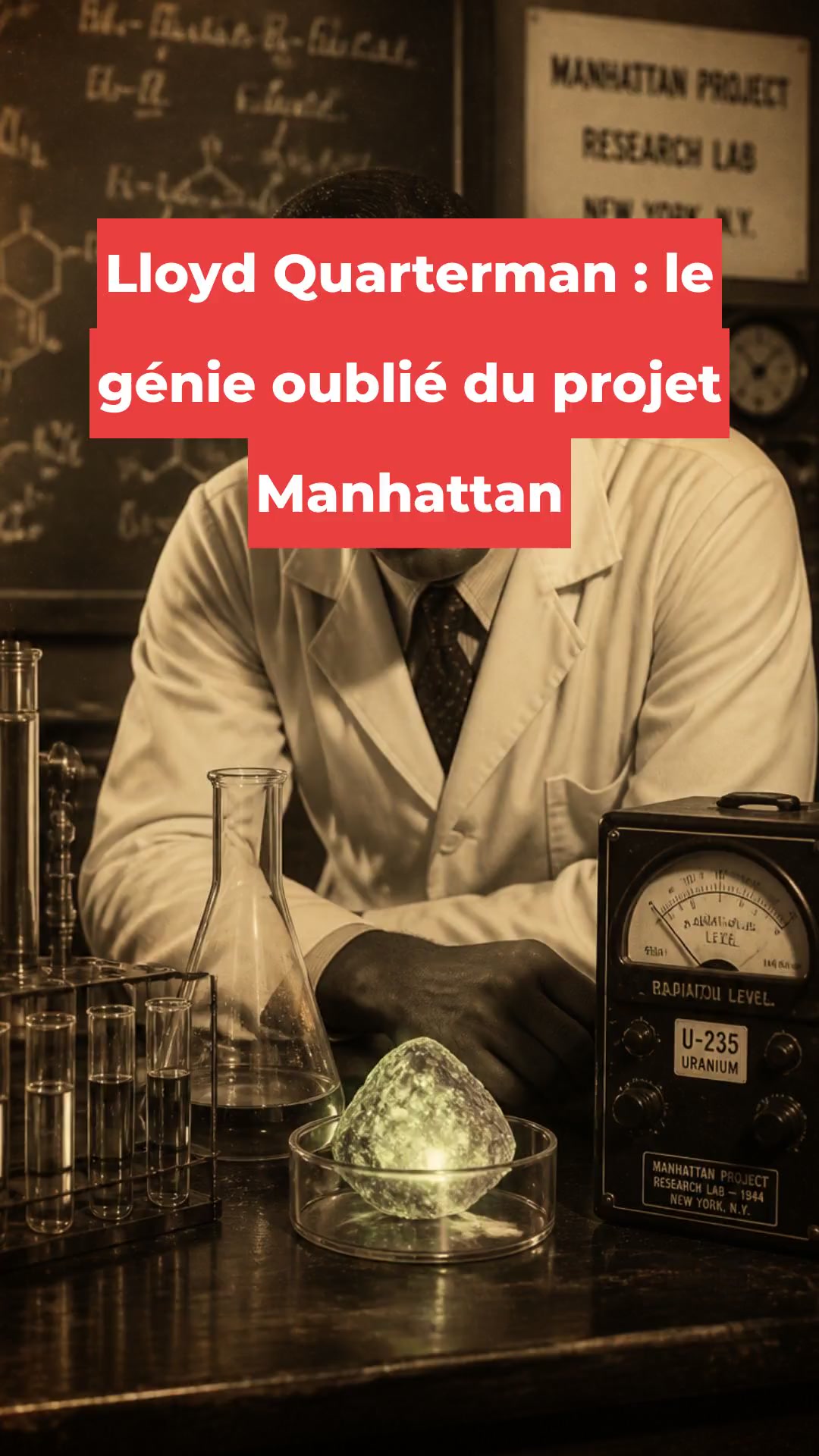 Lloyd Quarterman : le génie oublié du projet Manhattan