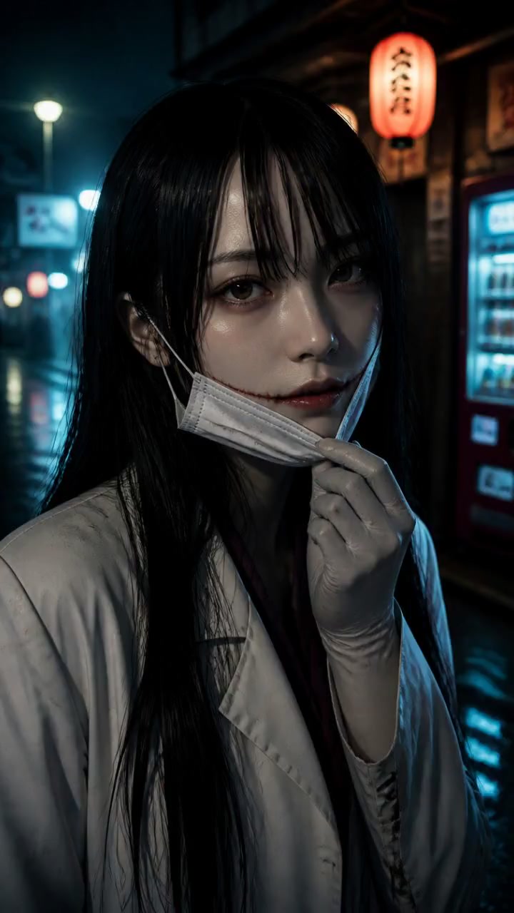 The Terrifying Beauty of the Kuchisake-onna Legend