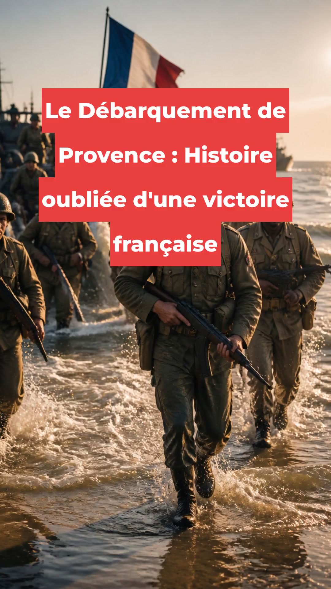 Le Débarquement de Provence : Histoire oubliée d'une victoire française