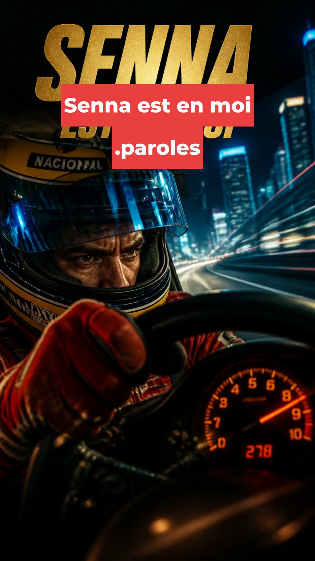 Senna est en moi : L'énergie du rap à pleine vitesse !
