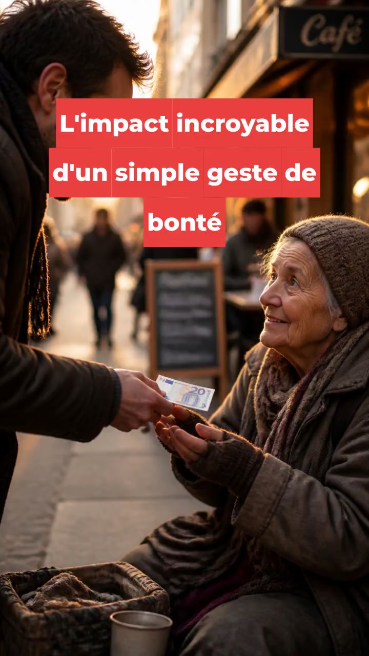L'impact incroyable d'un simple geste de bonté