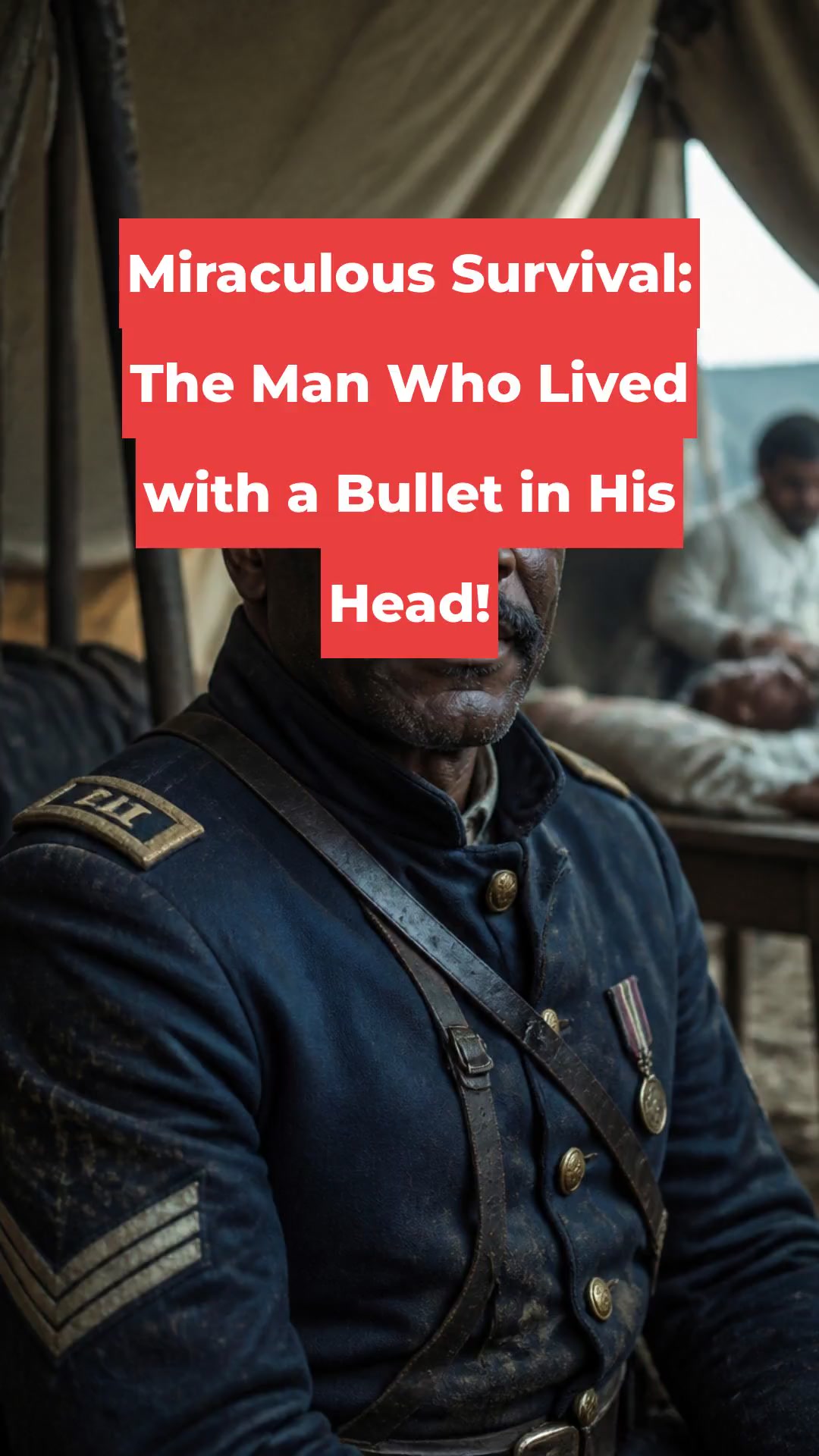 Miraculous Survival: The Man Who Lived with a Bullet in His Head!