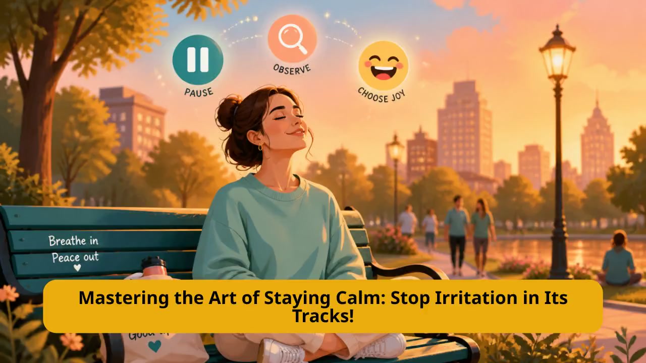 Mastering the Art of Staying Calm: Stop Irritation in Its Tracks!