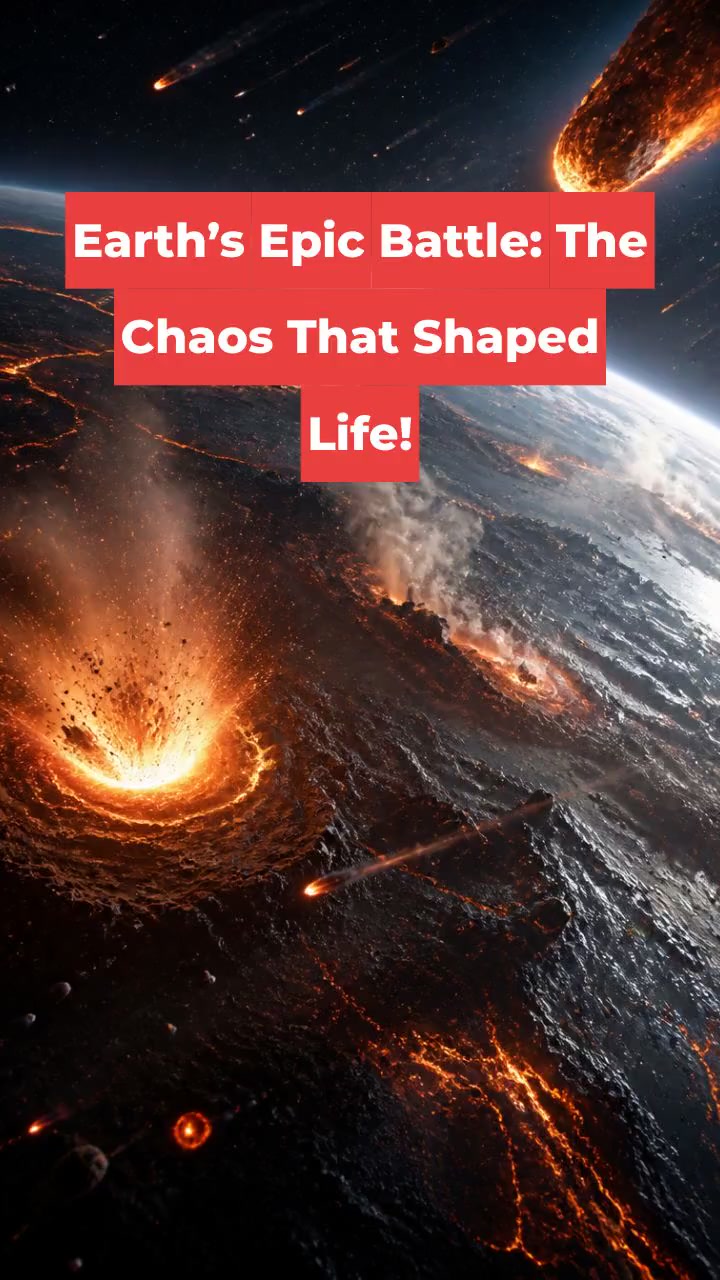 Earth’s Epic Battle: The Chaos That Shaped Life!