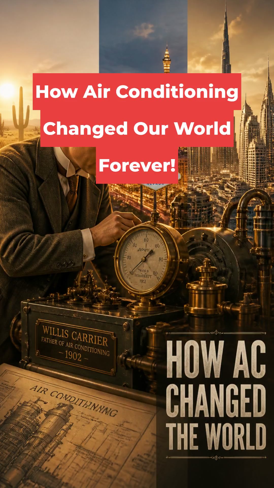 How Air Conditioning Changed Our World Forever!