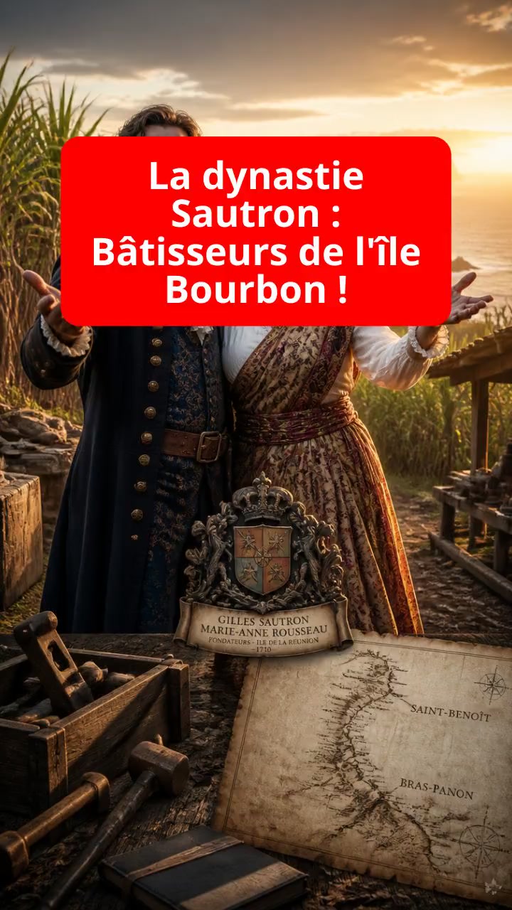 La dynastie Sautron : Bâtisseurs de l'île Bourbon !