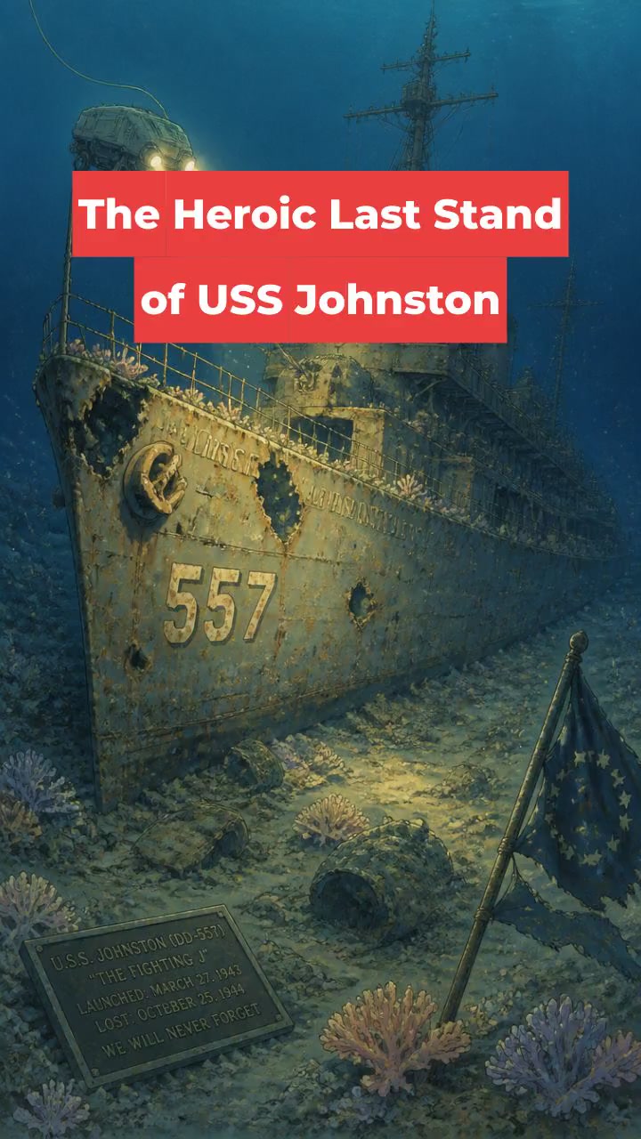 The Heroic Last Stand of USS Johnston