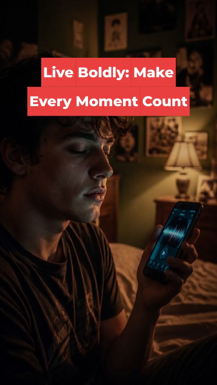 Live Boldly: Make Every Moment Count