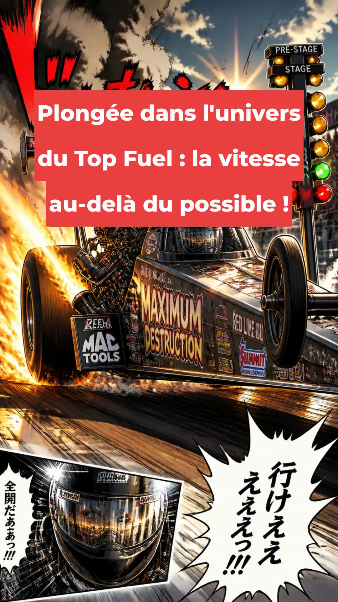 Plongée dans l'univers du Top Fuel : la vitesse au-delà du possible !