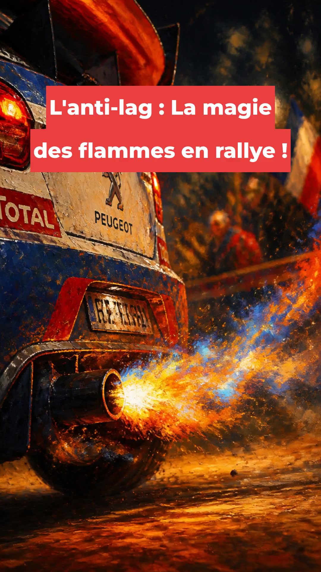 L'anti-lag : La magie des flammes en rallye !