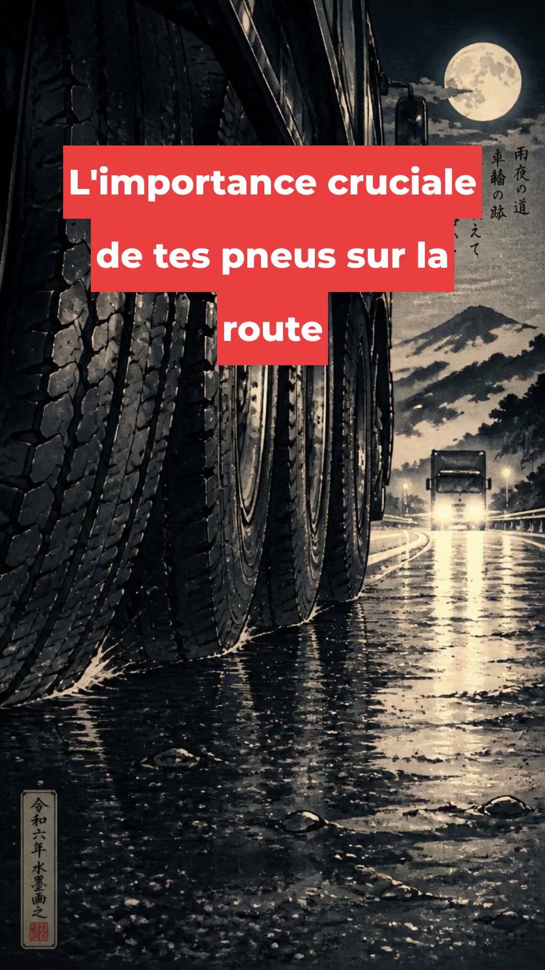 L'importance cruciale de tes pneus sur la route