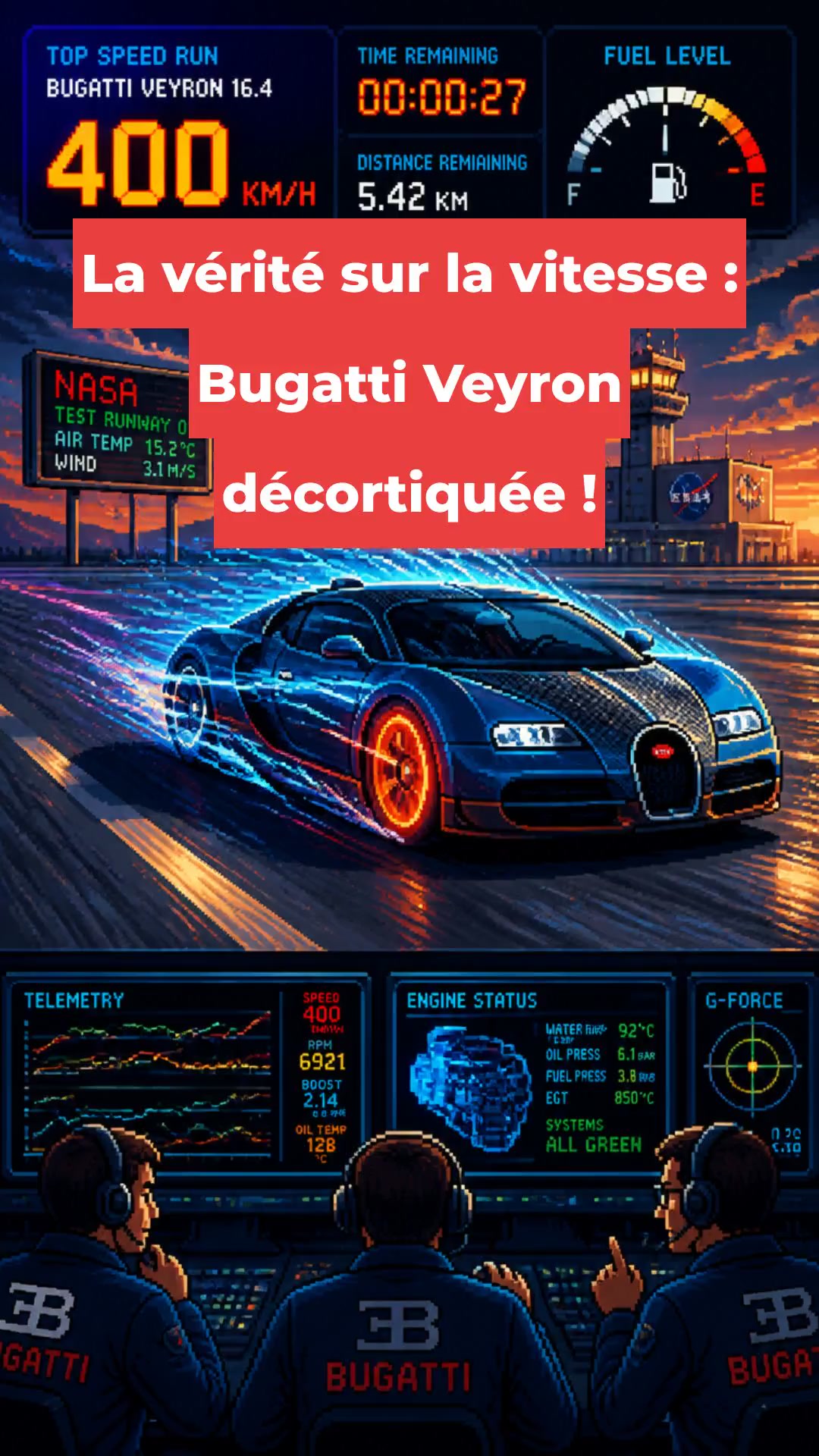 La vérité sur la vitesse : Bugatti Veyron décortiquée !