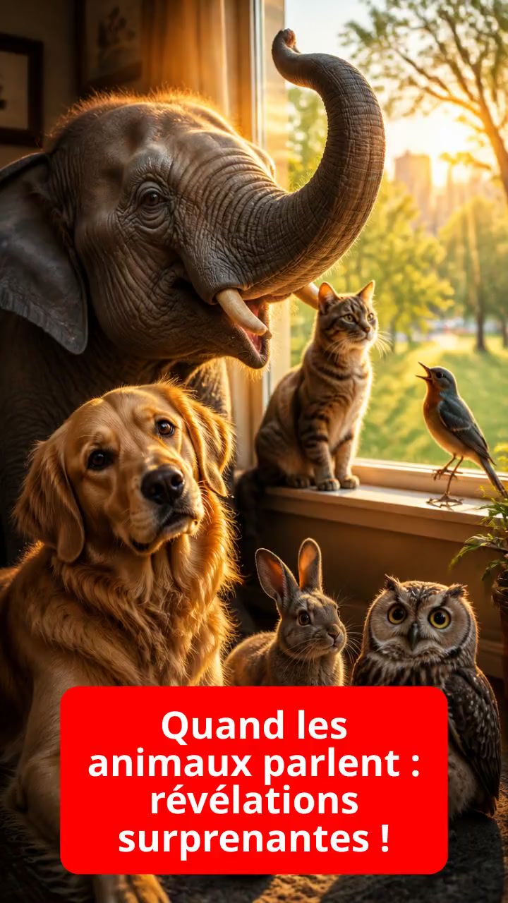 Quand les animaux parlent : révélations surprenantes !