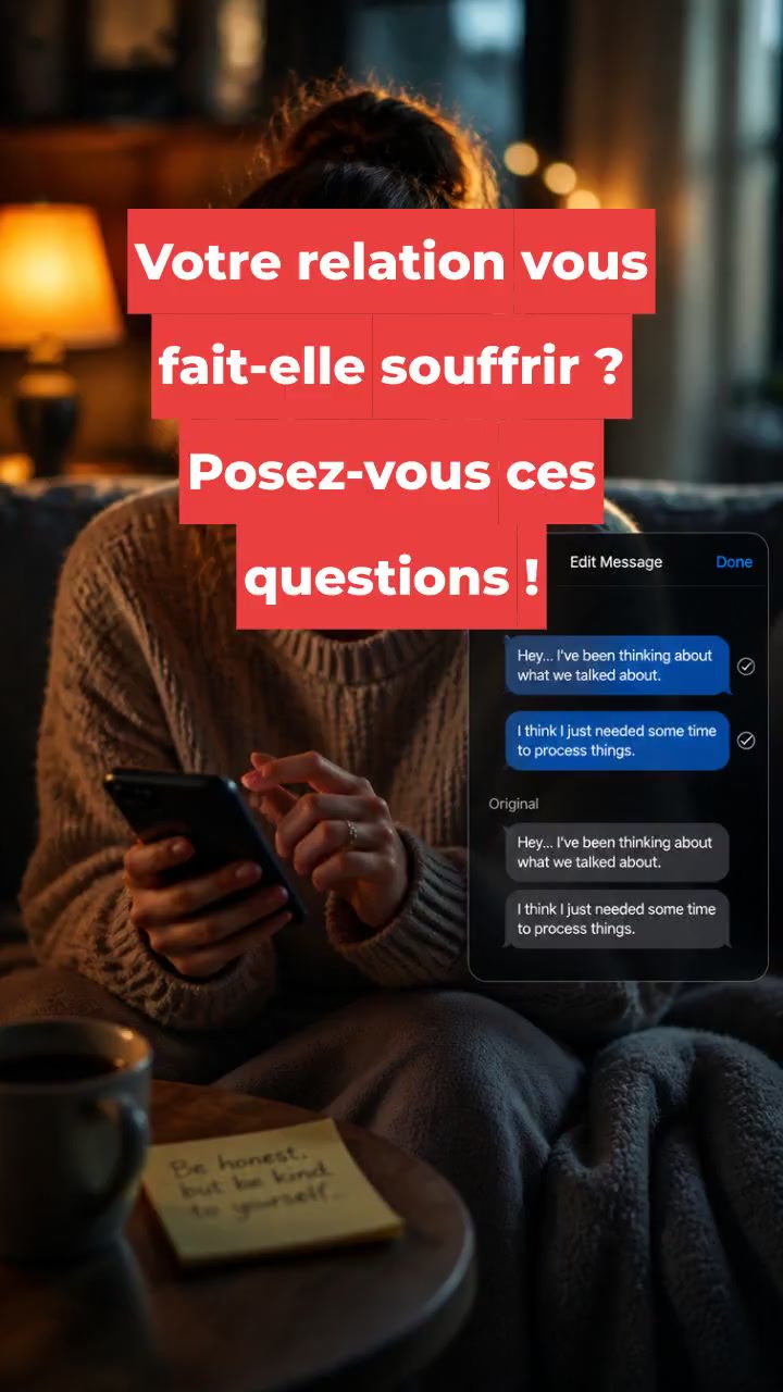 Votre relation vous fait-elle souffrir ? Posez-vous ces questions !