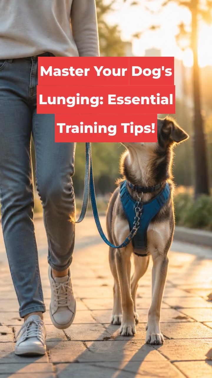 Master Your Dog's Lunging: Essential Training Tips!