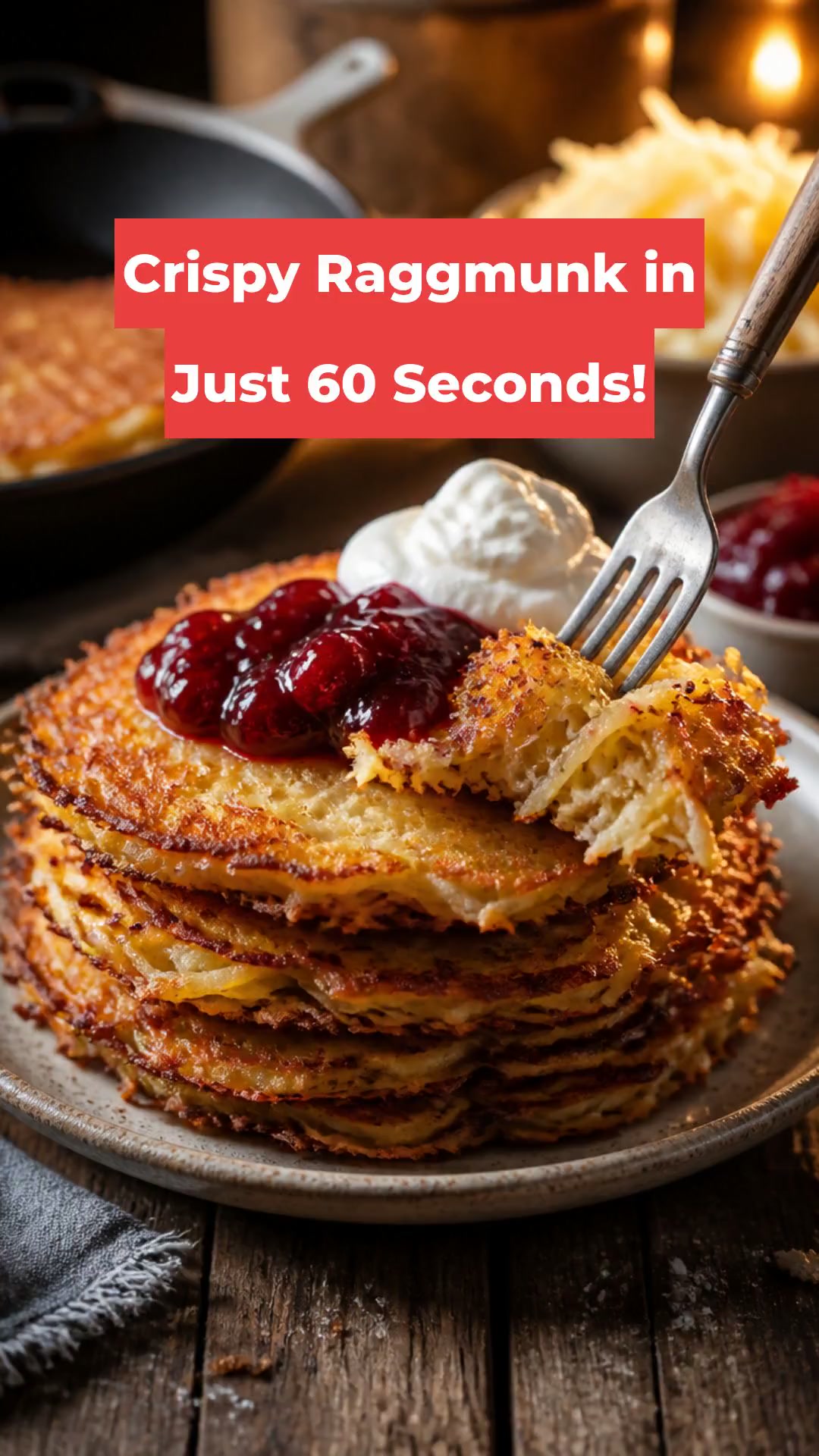 Crispy Raggmunk in Just 60 Seconds!