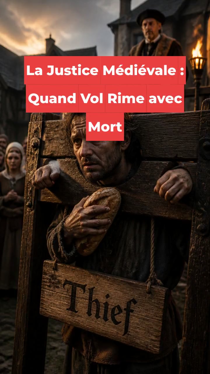 La Justice Médiévale : Quand Vol Rime avec Mort