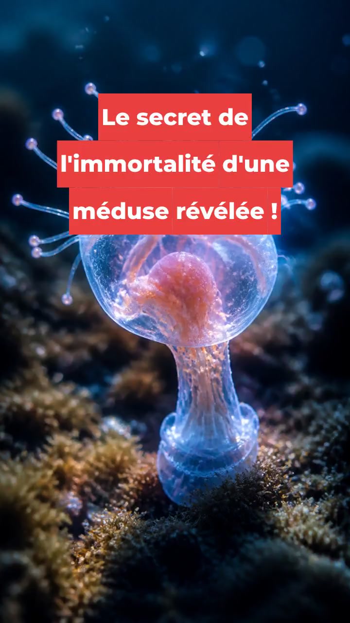 Le secret de l'immortalité d'une méduse révélée !