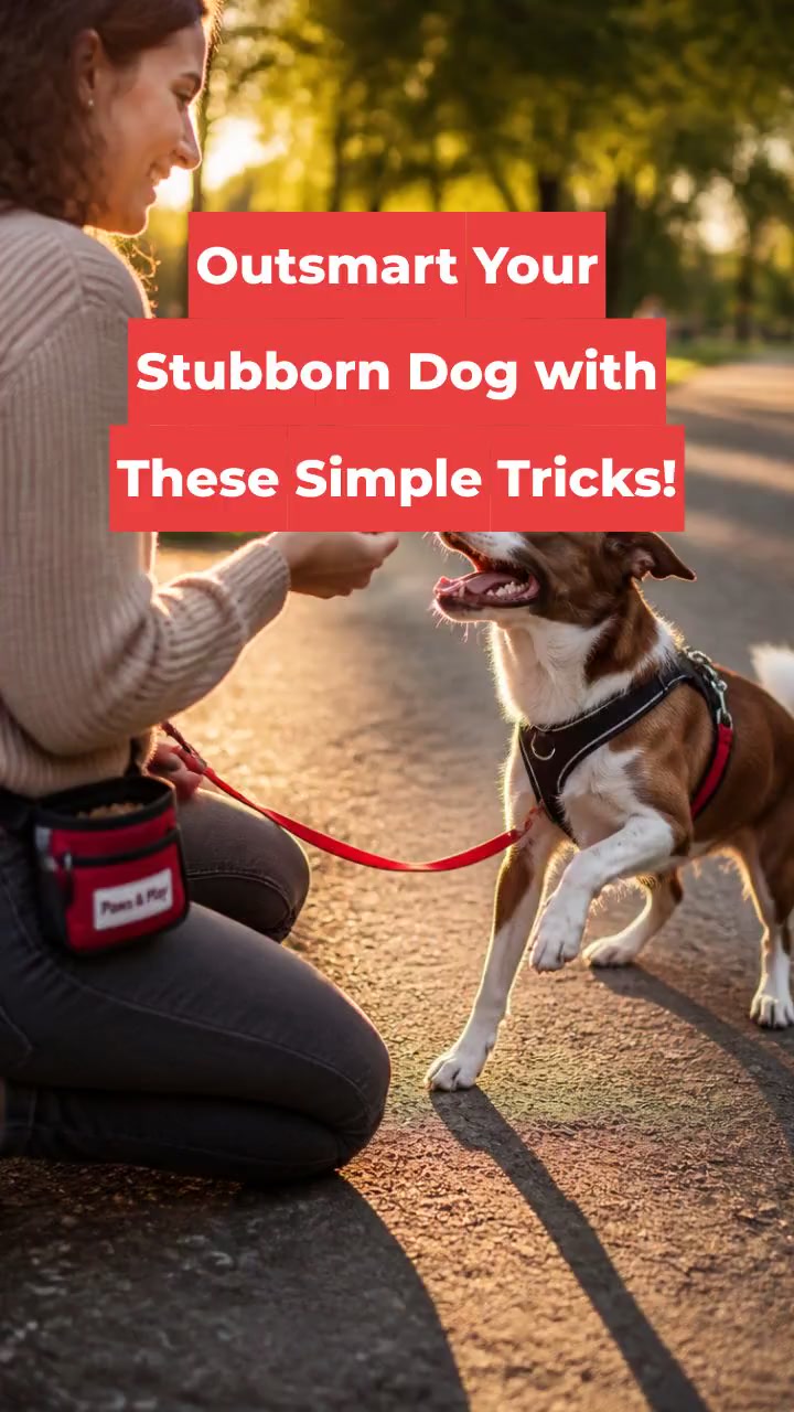 Outsmart Your Stubborn Dog with These Simple Tricks!