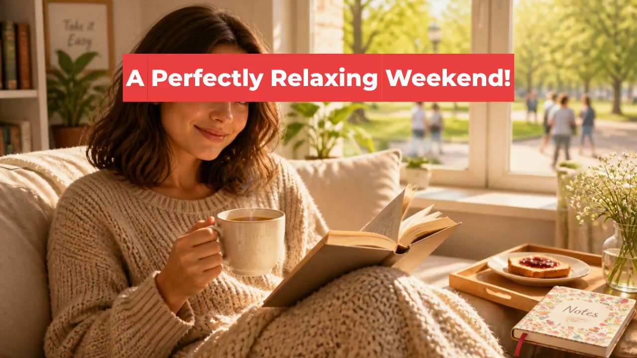 A Perfectly Relaxing Weekend!
