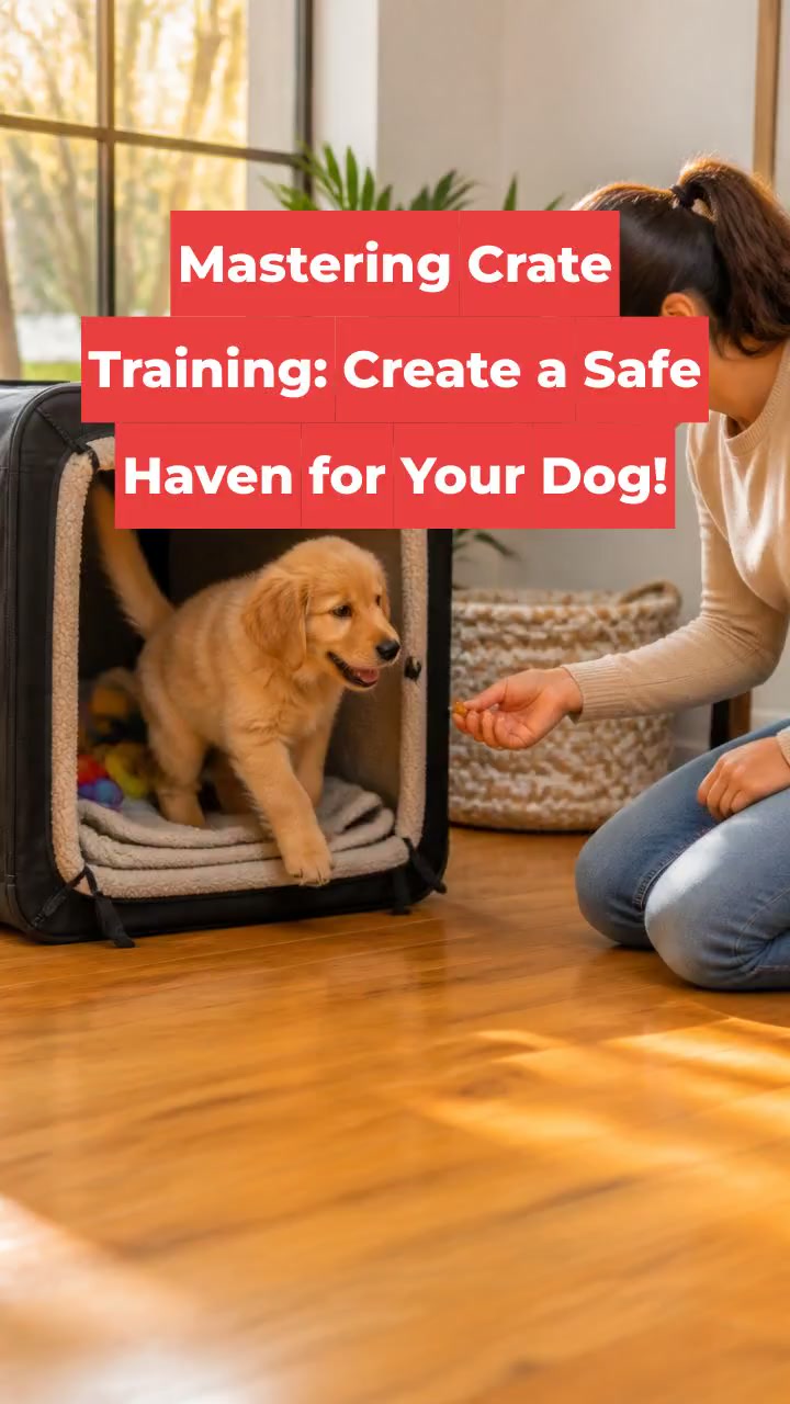 Mastering Crate Training: Create a Safe Haven for Your Dog!