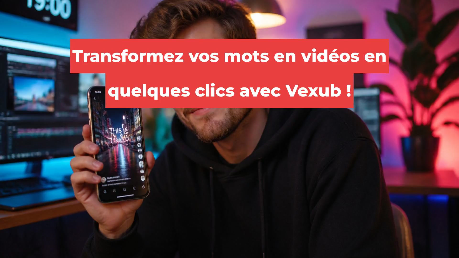 Transformez vos mots en vidéos en quelques clics avec Vexub !