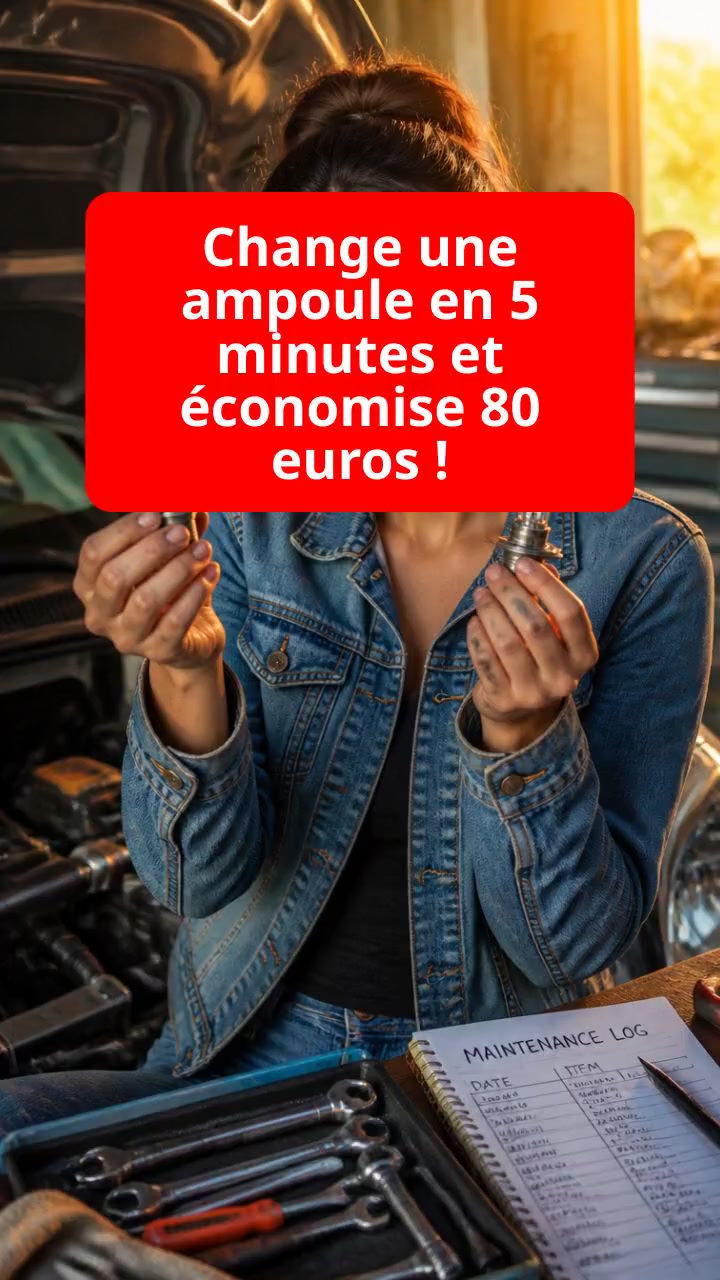 Change une ampoule en 5 minutes et économise 80 euros !