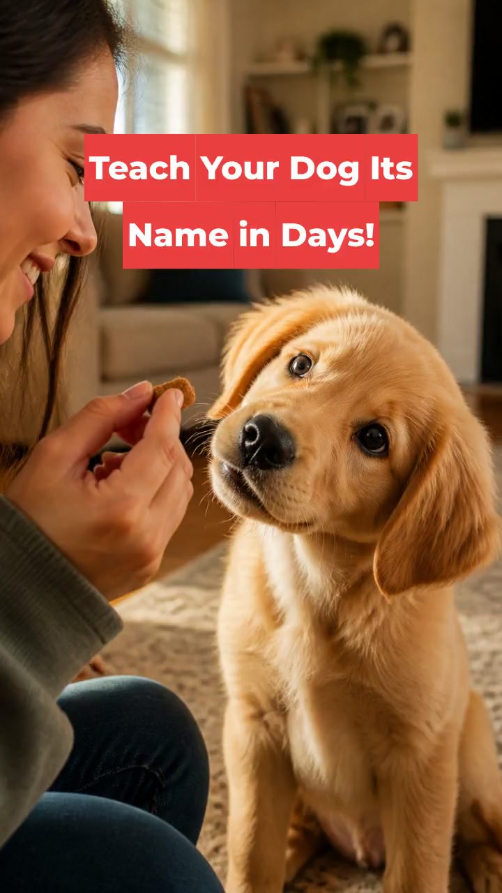 Teach Your Dog Its Name in Days!