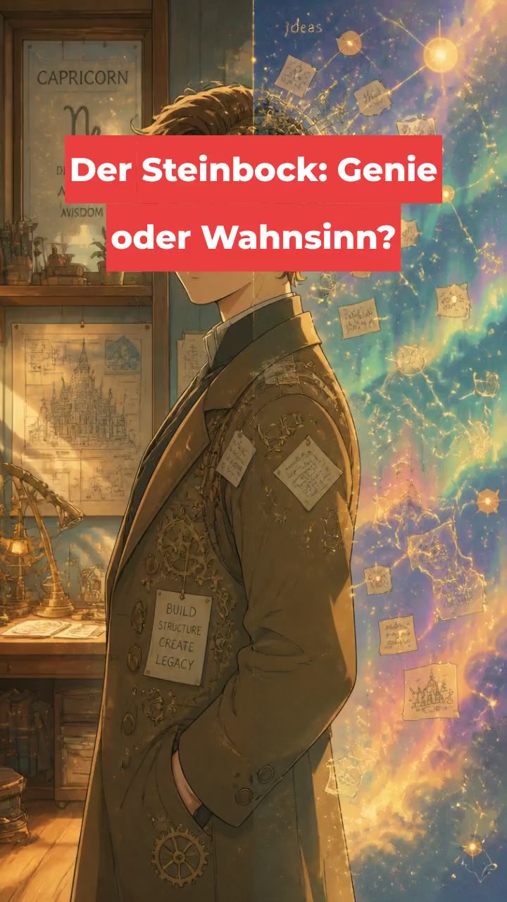 Der Steinbock: Genie oder Wahnsinn?