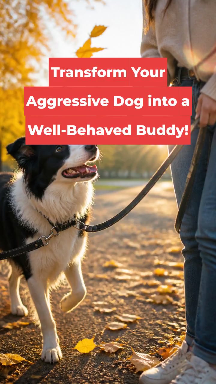 Transform Your Aggressive Dog into a Well-Behaved Buddy!