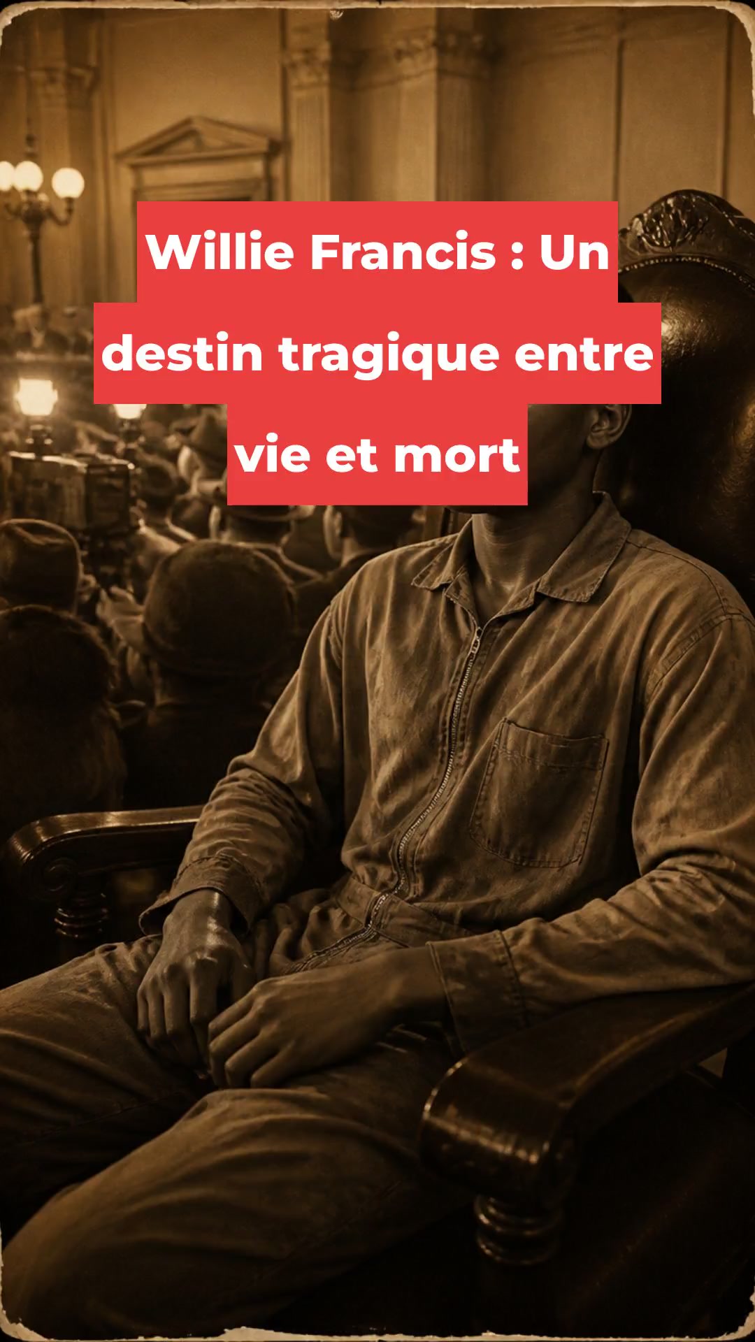 Willie Francis : Un destin tragique entre vie et mort