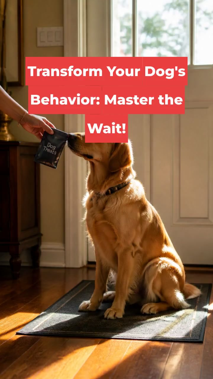 Transform Your Dog's Behavior: Master the Wait!