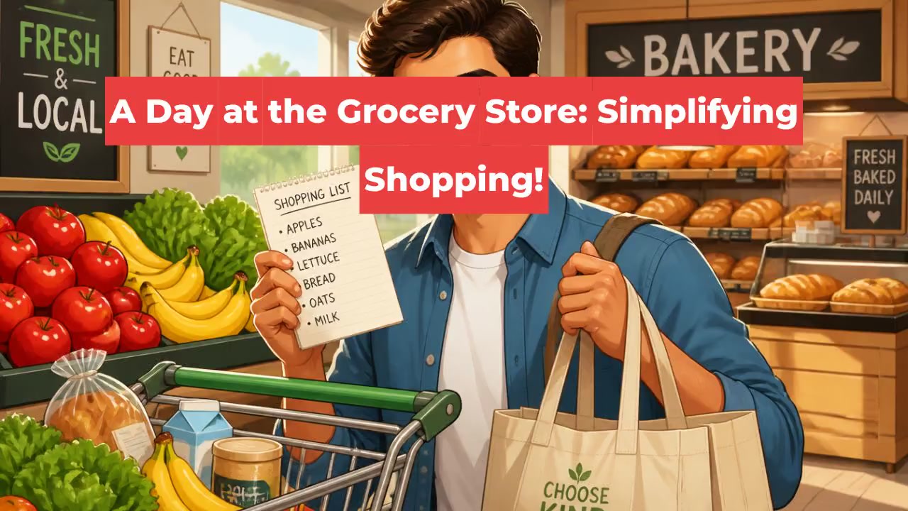 A Day at the Grocery Store: Simplifying Shopping!