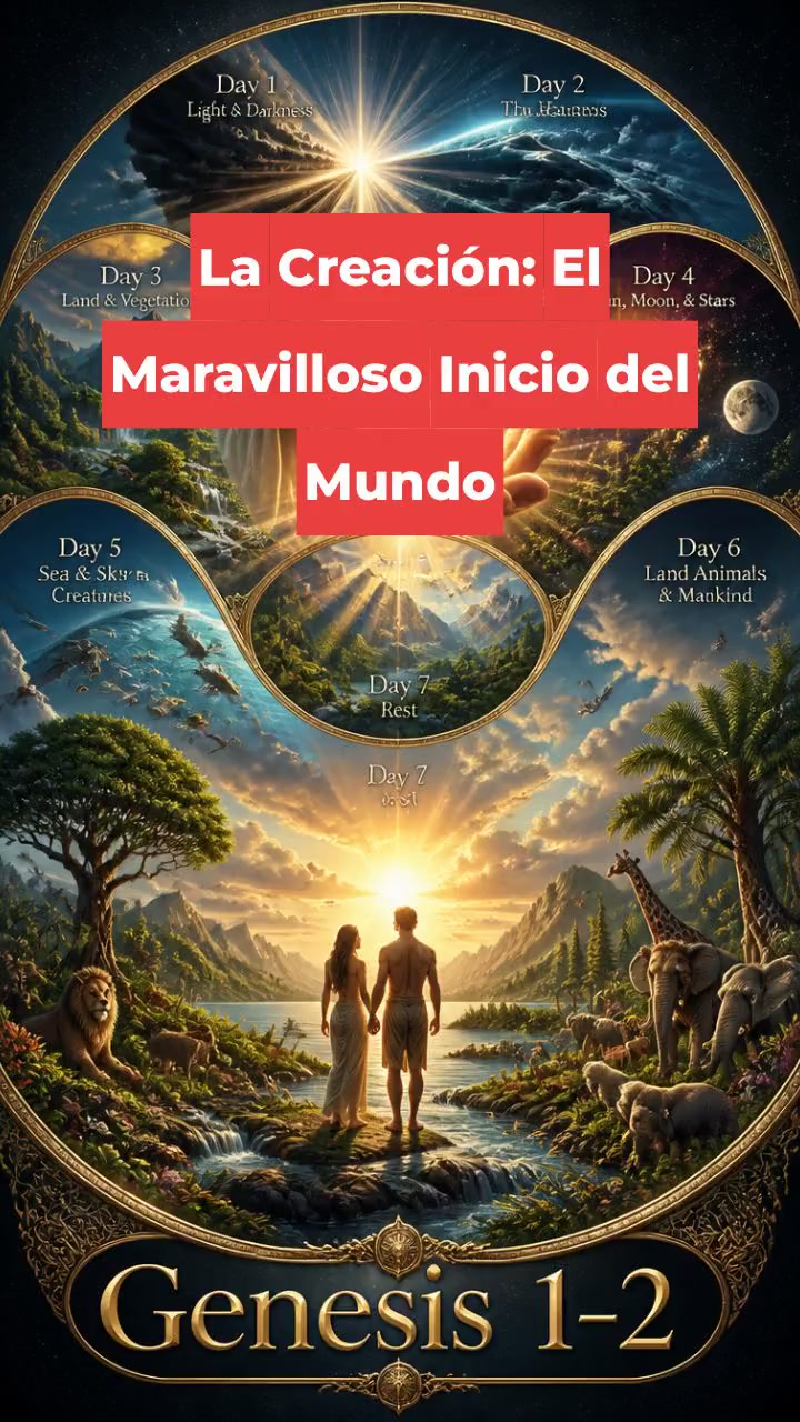 La Creación: El Maravilloso Inicio del Mundo