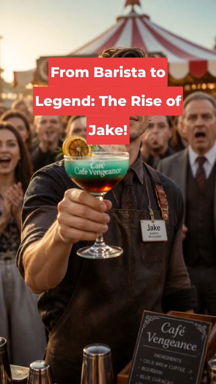 From Barista to Legend: The Rise of Jake!