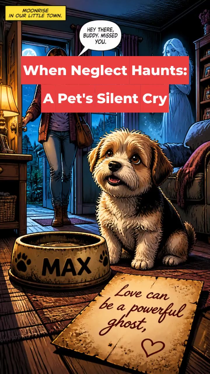 When Neglect Haunts: A Pet's Silent Cry