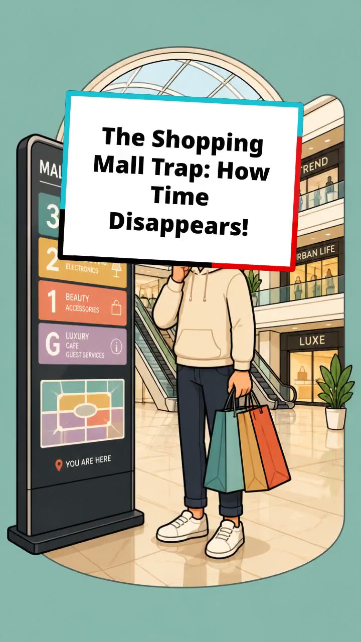 The Shopping Mall Trap: How Time Disappears!