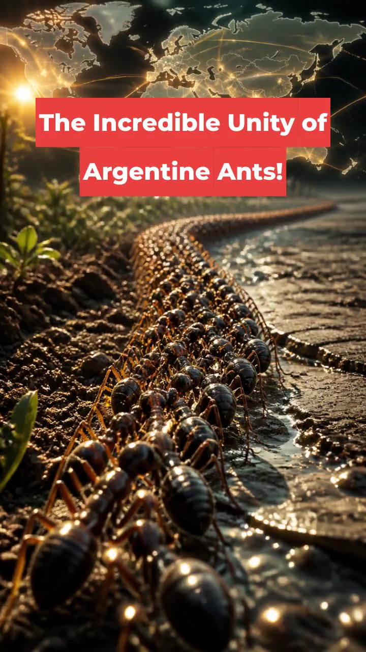 The Incredible Unity of Argentine Ants!
